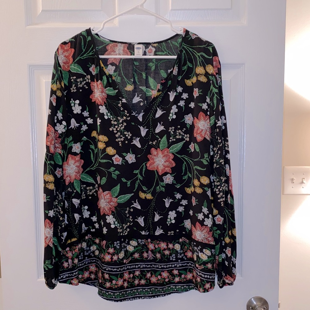 Old Navy Floral Blouse